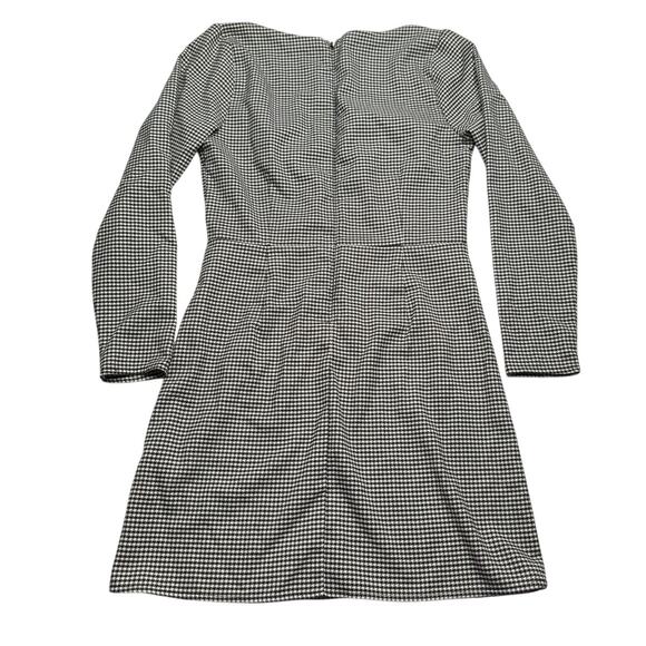 Abercrombie & Fitch Black and White Gingham Plaid Dress - Picture 3 of 8